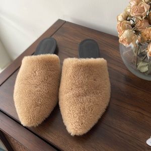 Jenny Kayne shearling mules